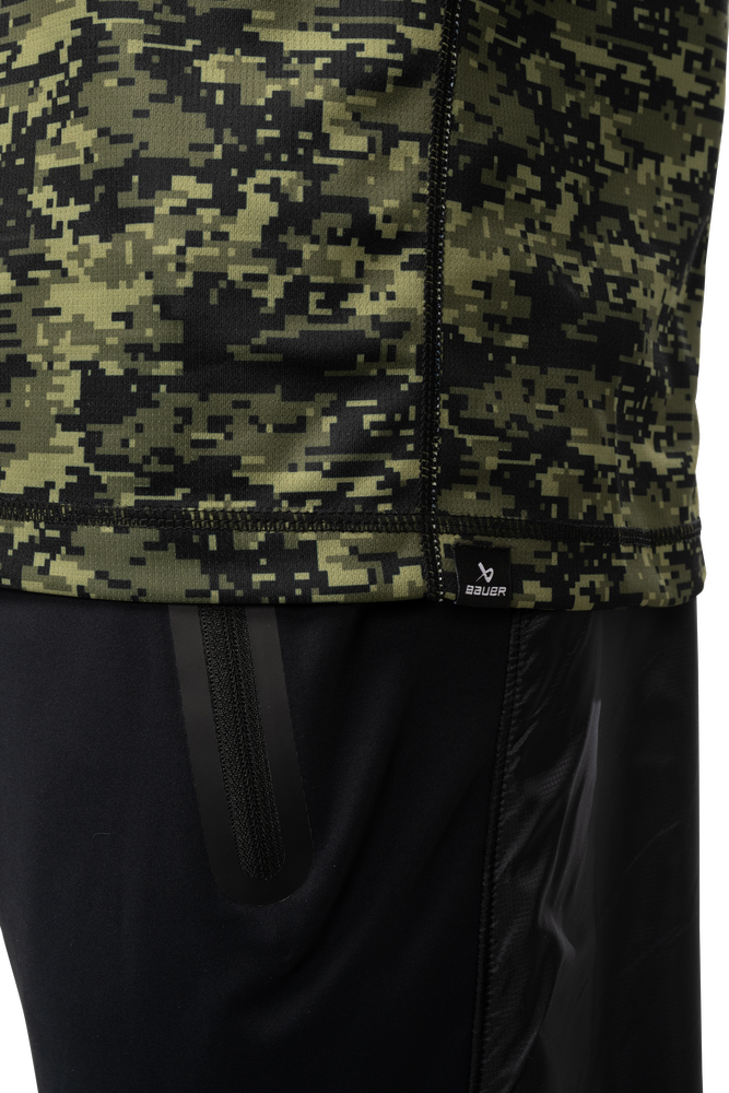 BAUER FLC WARMTH LONGLSEEVE TECH TEE SENIOR