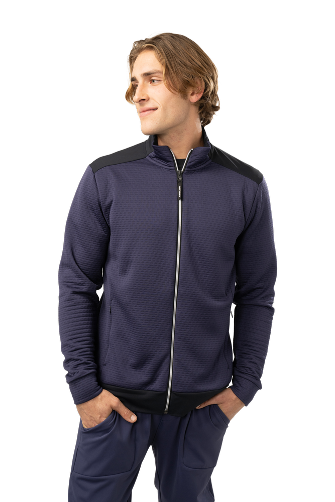 BAUER FLC TEXTURED FULL ZIP SENIOR
