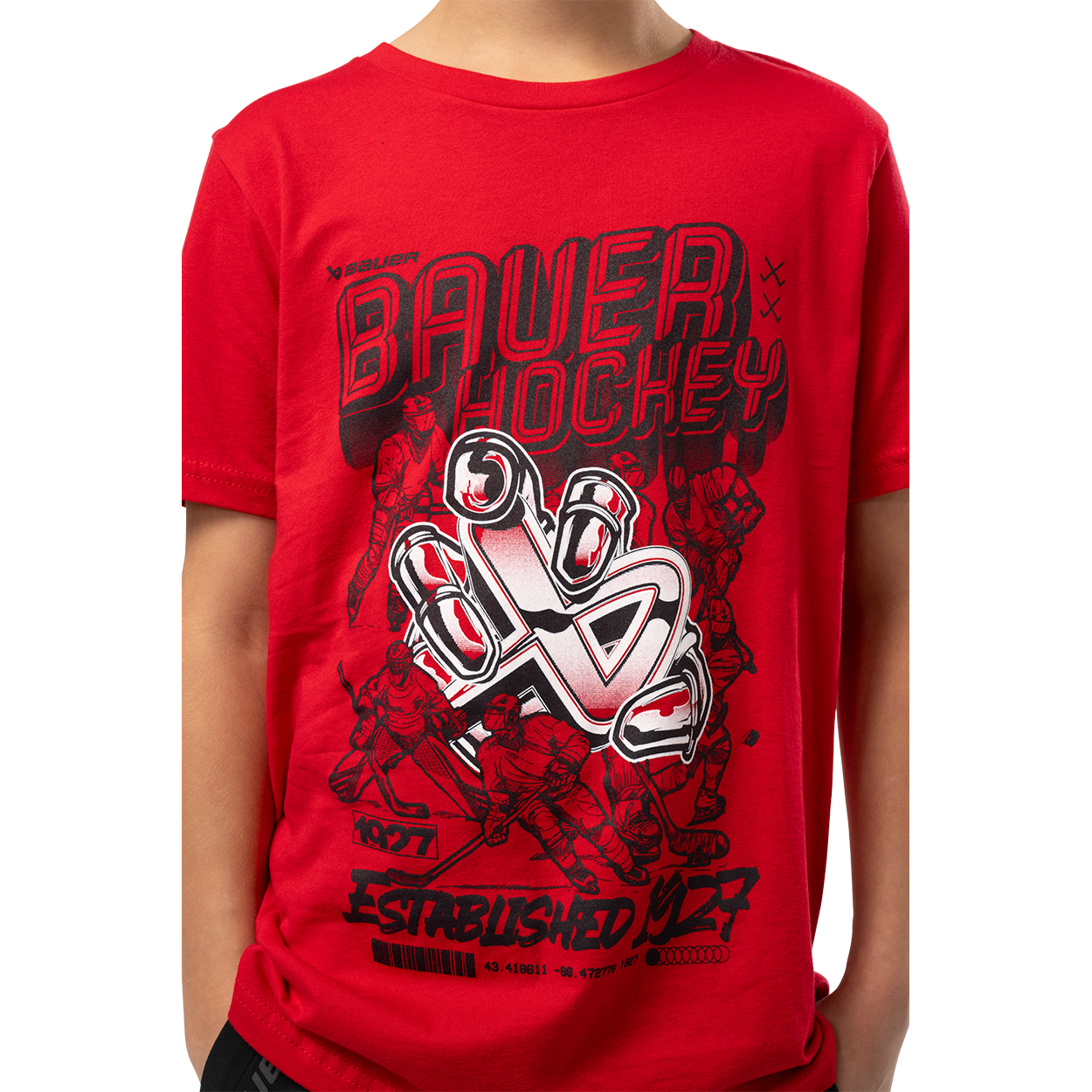 BAUER SS ICON SKATER TEE YOUTH