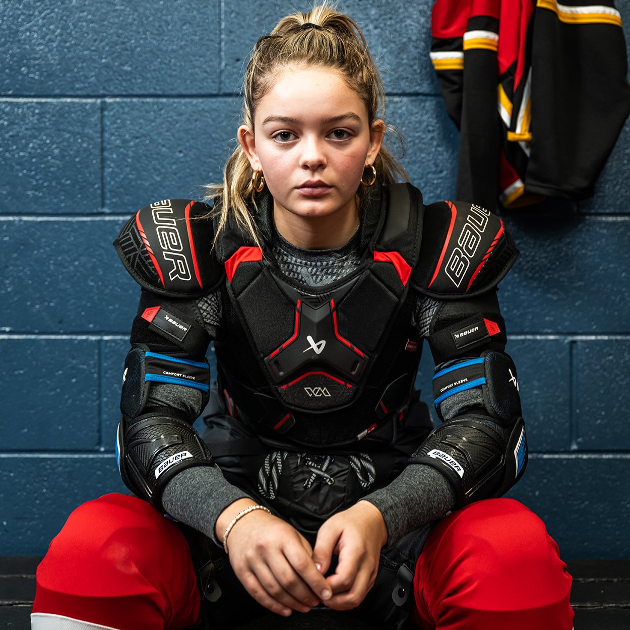 BAUER S24 WOMENS PRO SHOULDER PAD