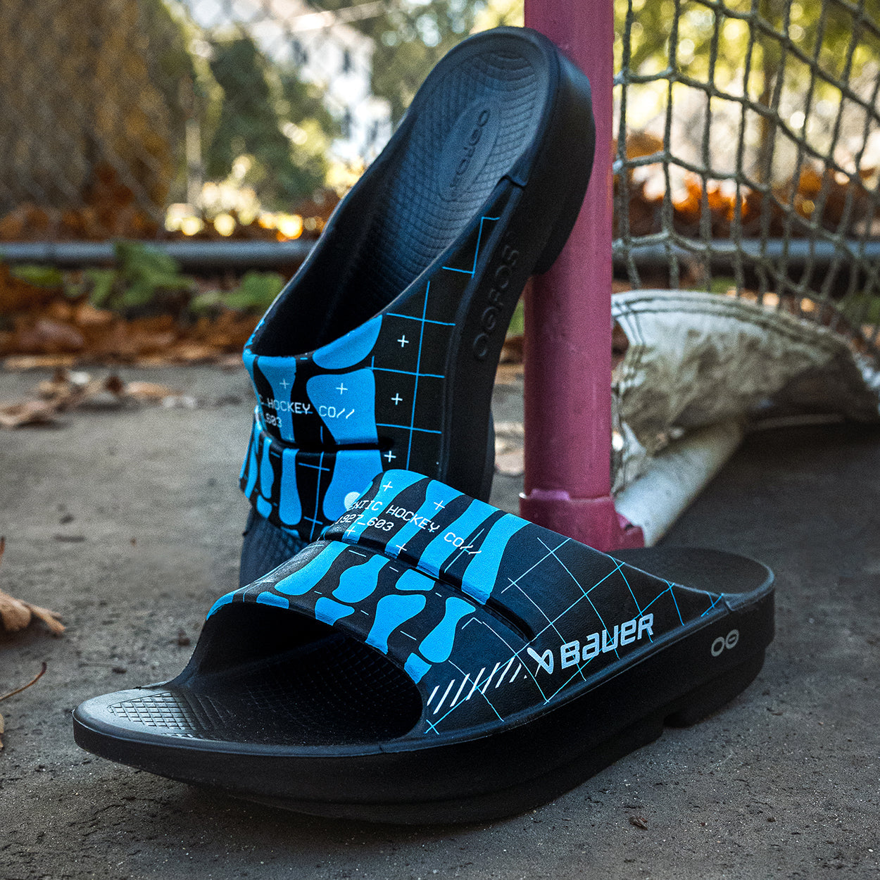 BAUER | OOFOS SLIDE - SKELETON SPORT SENIOR