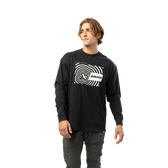 BAUER LONGLSEEVE ICON ILLUSION TEE SENIOR