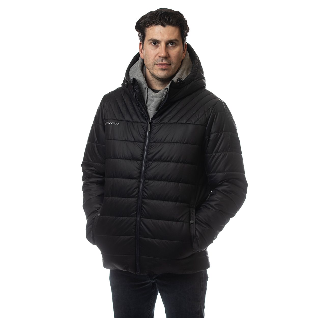 BAUER SUPREME HOODED PUFFER JACKET YOUTH