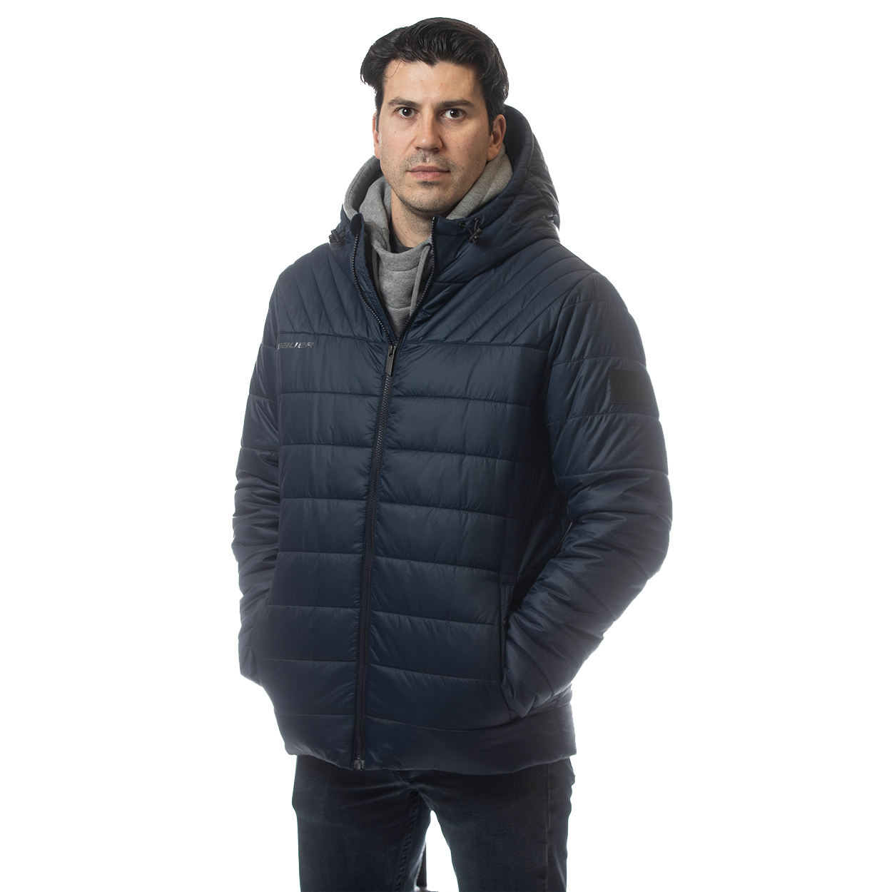 BAUER SUPREME HOODED PUFFER JACKET YOUTH