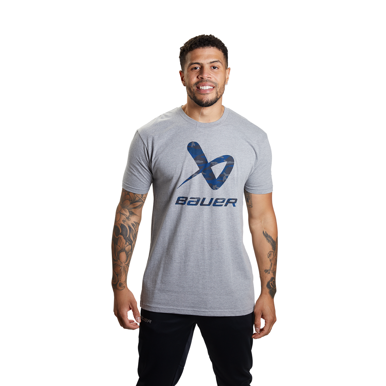 BAUER CAMO LOCKUP TEE SENIOR