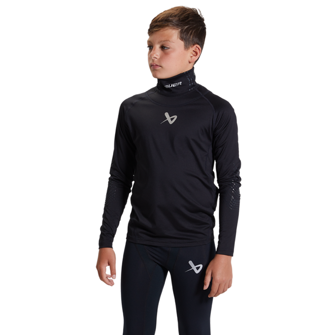 BAUER LONGSLEEVE NECKPROTECT YOUTH